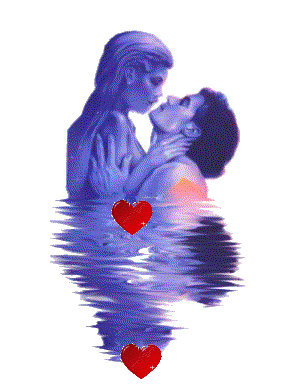 Gif animé amour eau